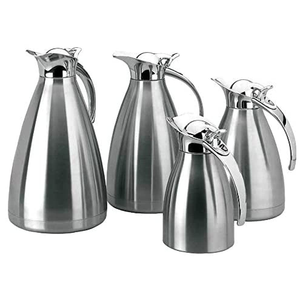 63310 Insulated Server Luxe 1.0 LTOS - Premium Stainless Steel Food Carrier for Catering, Restaurants & Outdoor Events - Keeps Food Hot/Cold for Hours - Perfect for Buffets, Picnics & Party Serving