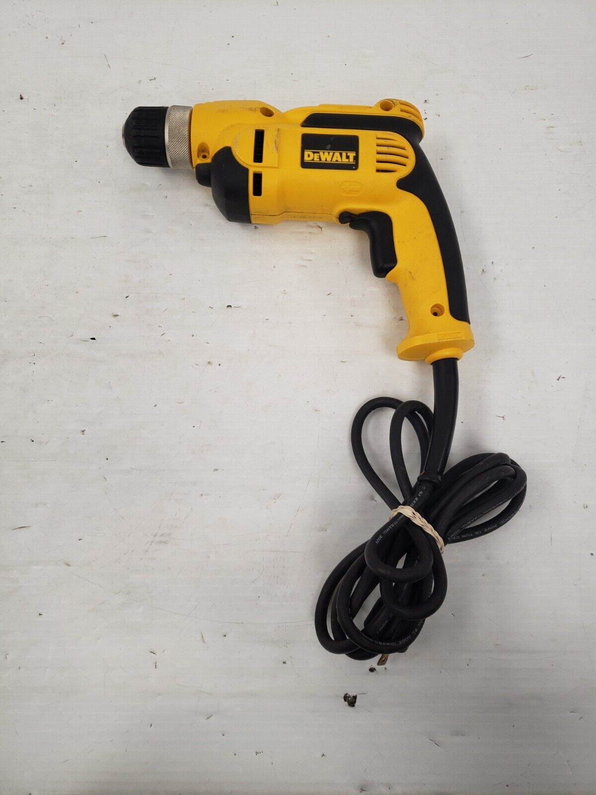 DEWALT DWD110 8.0 Amp 1/2-Inch VSR Pistol Grip Drill - Heavy Duty Power Tool for Woodworking, Metal Drilling & Construction Projects
