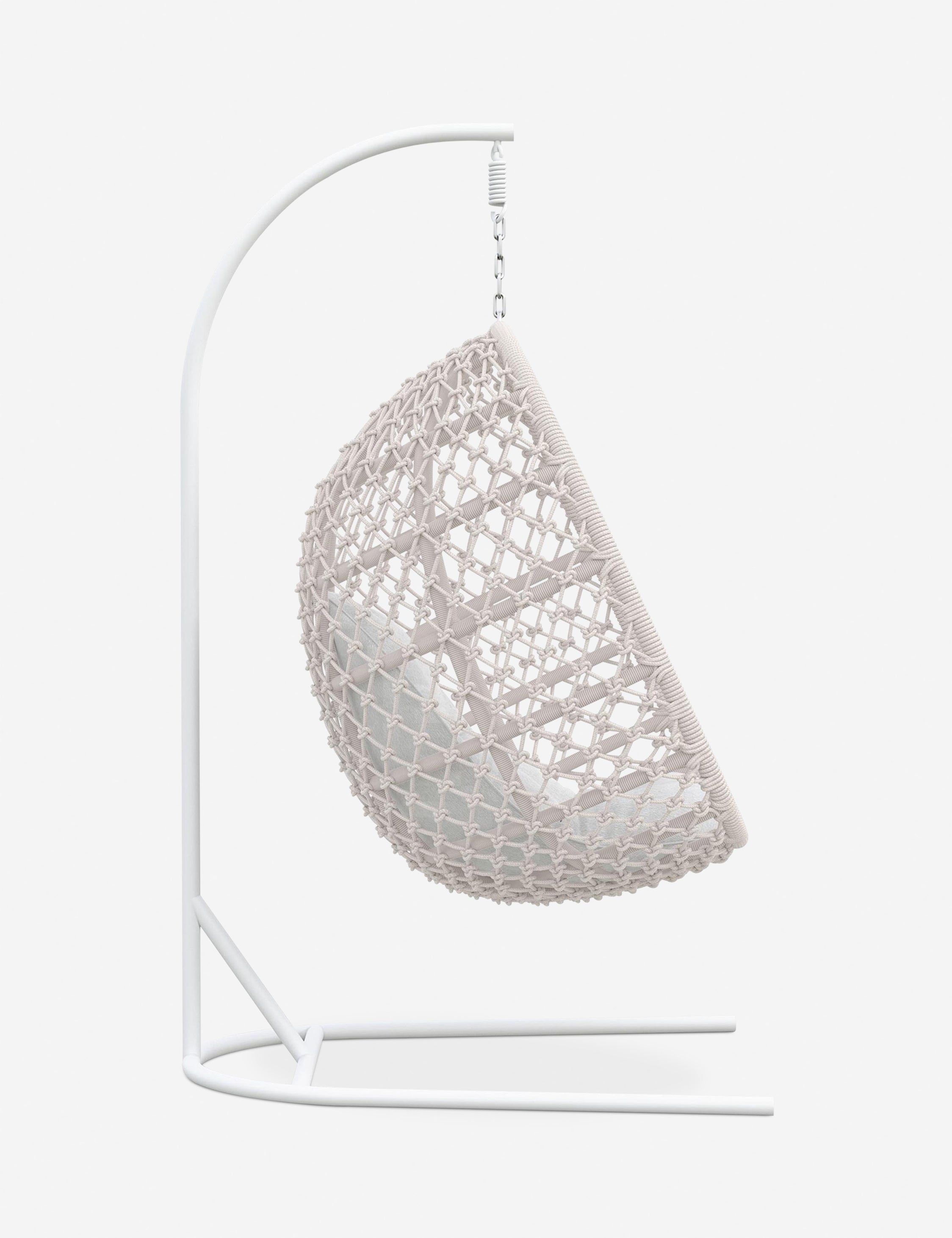 Gibbs Indoor Outdoor Hanging Chair - Comfortable Swing Seat for Patio, Garden, Balcony & Bedroom - Perfect for Relaxing, Reading & Lounging