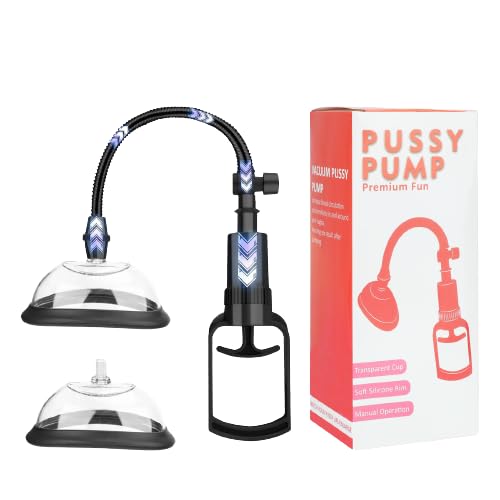 Premium Manual Clitoral Pump for Women - Intense Stimulation & Enhanced Pleasure | Vaginal & Clit Stimulator Sex Toy | Perfect for Solo Play, Couples Intimacy & Sensual Exploration