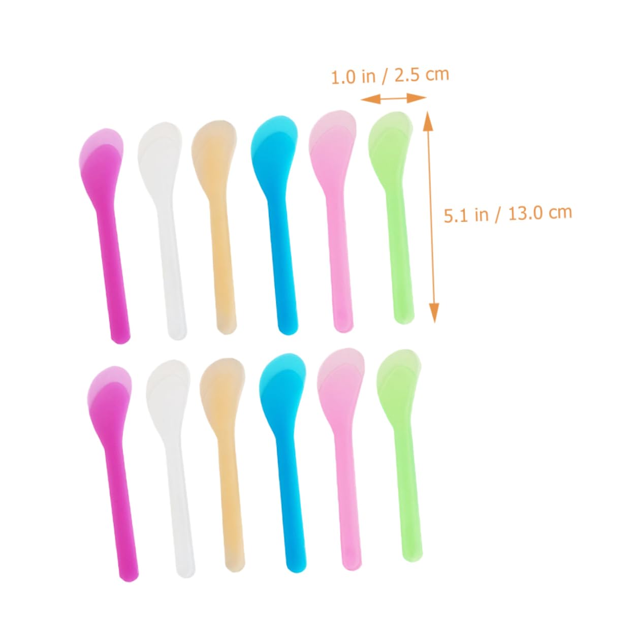 NOLITOY 150pcs Makeup Tools Set - Facial Mask Mixing Spoons, Face Cream Spatula Scraper - Non-Deformable for Creams & Cosmetics - Perfect for DIY Skincare, Salon & Home Beauty Routines