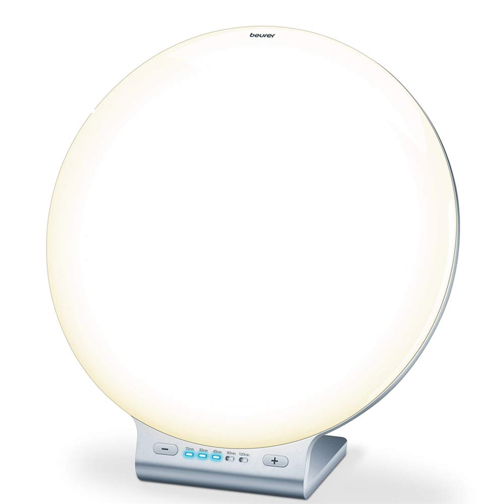 Beurer TL70 LED SAD Light Therapy Lamp - 10,000 Lux UV-Free Daylight Lamp for Seasonal Affective Disorder (SAD) | Compact Tabletop Design | Medically Certified White Light | Perfect for Home, Office & Winter Blues Relief