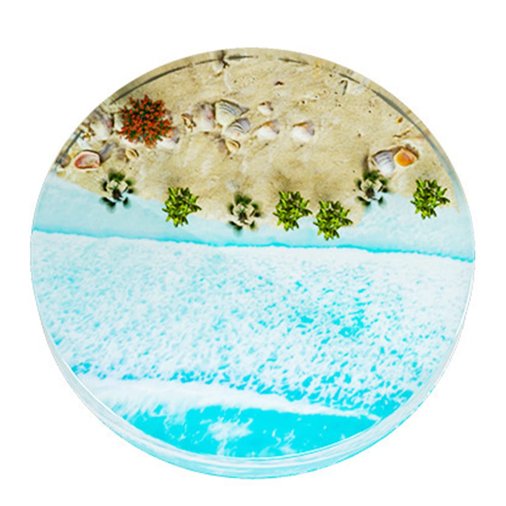 14 Inch Large Round Silicone Resin Molds for Epoxy Casting - Perfect for Making Tables, Stools, Trays, Clocks & Resin Art Gifts (DIY Home Decor & Craft Projects)