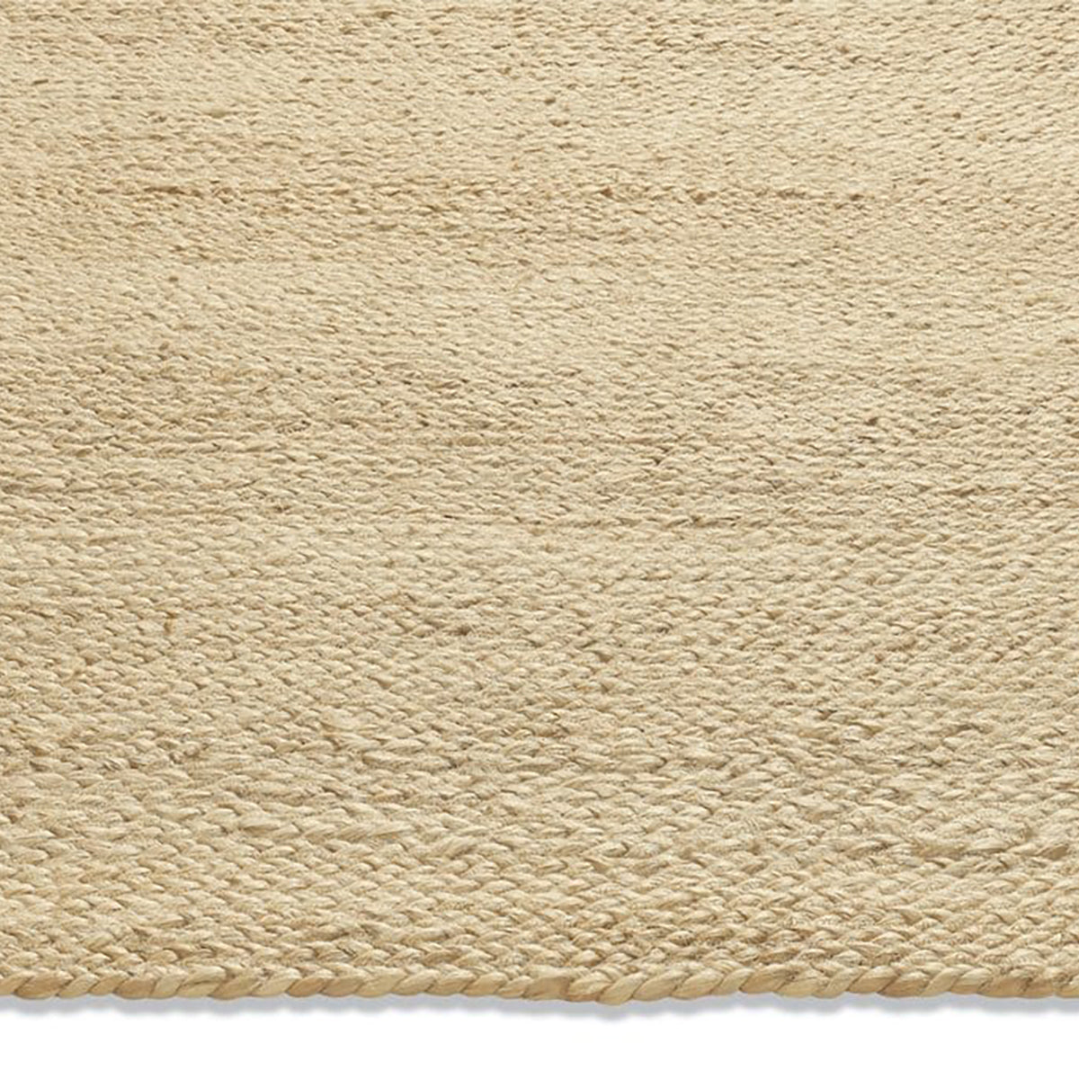 Handwoven Amber Braided Oval Jute Rug - Natural Fiber Boho Chic Floor Mat for Living Room, Bedroom & Nursery Decor