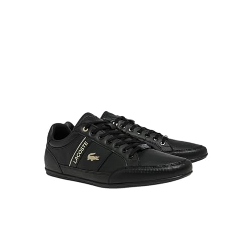 Black/Black/Gold Leather