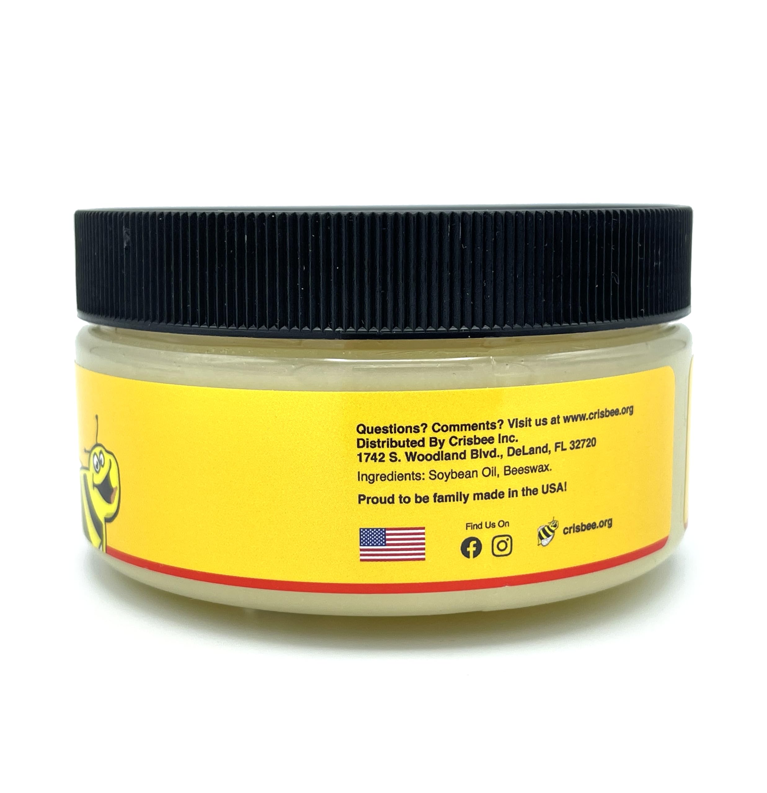 Crisbee® Griddle Seasoning - 6.5oz - 2-in-1 Seasoning & Conditioner for Blackstone Griddle, Cast Iron & Carbon Steel Cookware - Made in USA - Perfect for Outdoor Cooking, Camping & BBQ