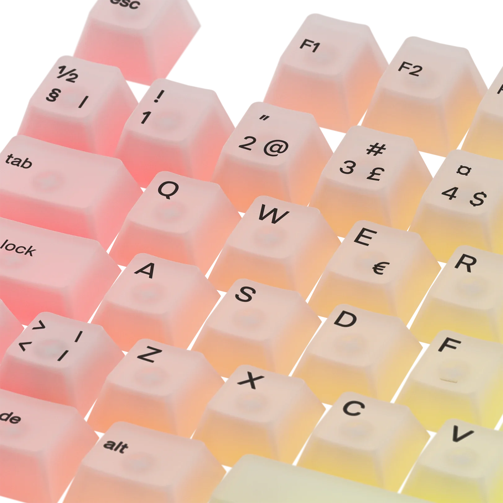 Polychroma Nordic Keycaps - Custom Mechanical Keyboard Keycaps for Gaming & Typing - Perfect for PC, Mac & Laptop Keyboards