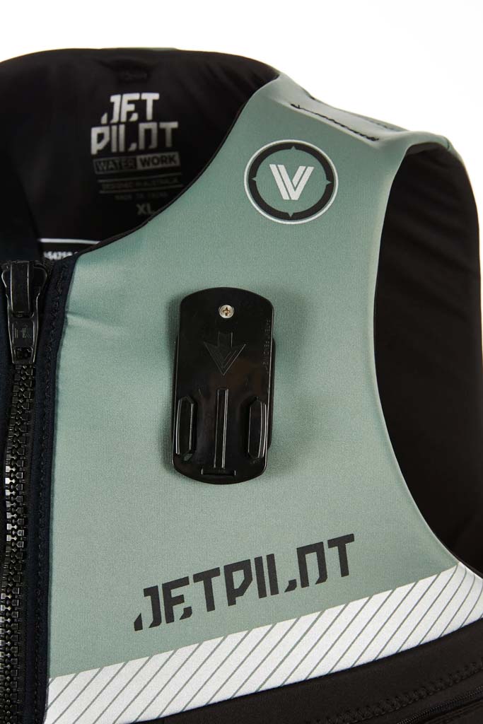 Venture Men's Neo Life Jacket - Sage Green Safety Vest for Kayaking, Boating & Water Sports | US Stock Fast Shipping