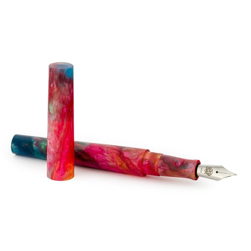 Tailored Pen Company × @katlynsnest Lotus Fountain Pen - Elegant Handcrafted Writing Instrument for Calligraphy, Journaling & Gift Giving | Premium Nib, Smooth Ink Flow, Luxurious Design