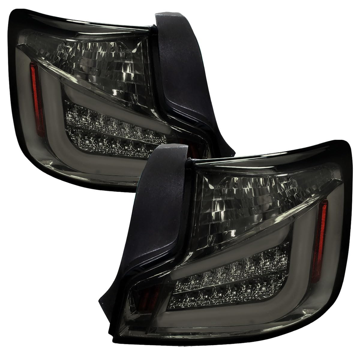 Smoke Lens LED Tail Lights for 2011-2013 Scion tC - Tinted Brake Lamps & Rear Light Bar | Upgrade Your Car's Style & Night Visibility