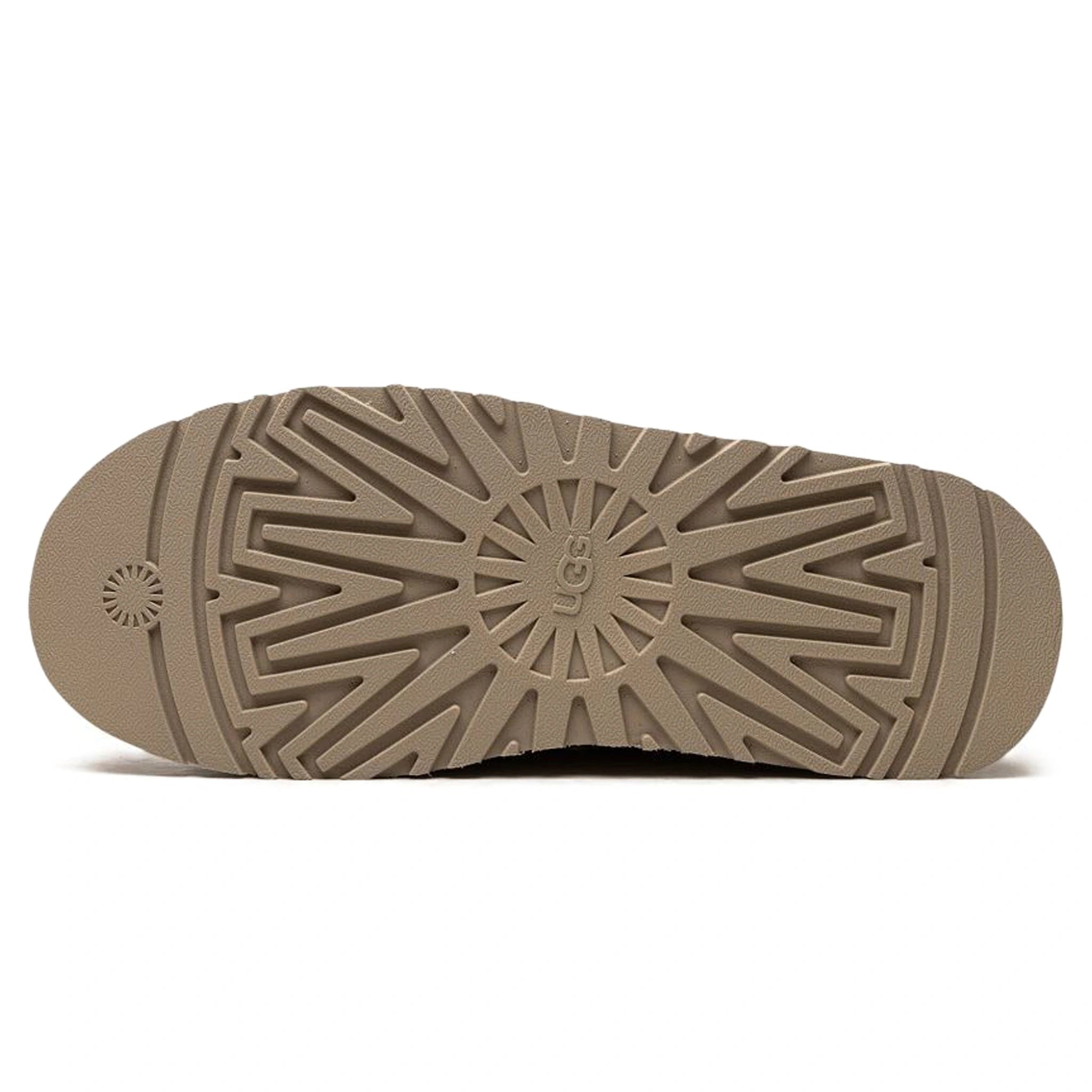 UGG Tazz Platform Sand Slippers for Women - Comfortable Fuzzy House Shoes with Platform Sole - Perfect for Indoor Lounging and Cozy Home Wear