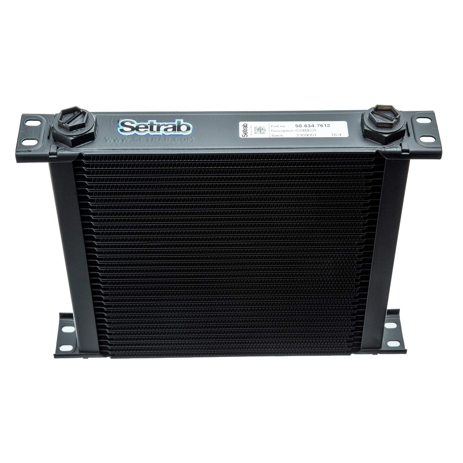 High Performance 6 Series ProLine Engine Oil Cooler - 34 Row, M22 Ports for Enhanced Engine Protection | Ideal for Racing, Towing & High-Performance Vehicles