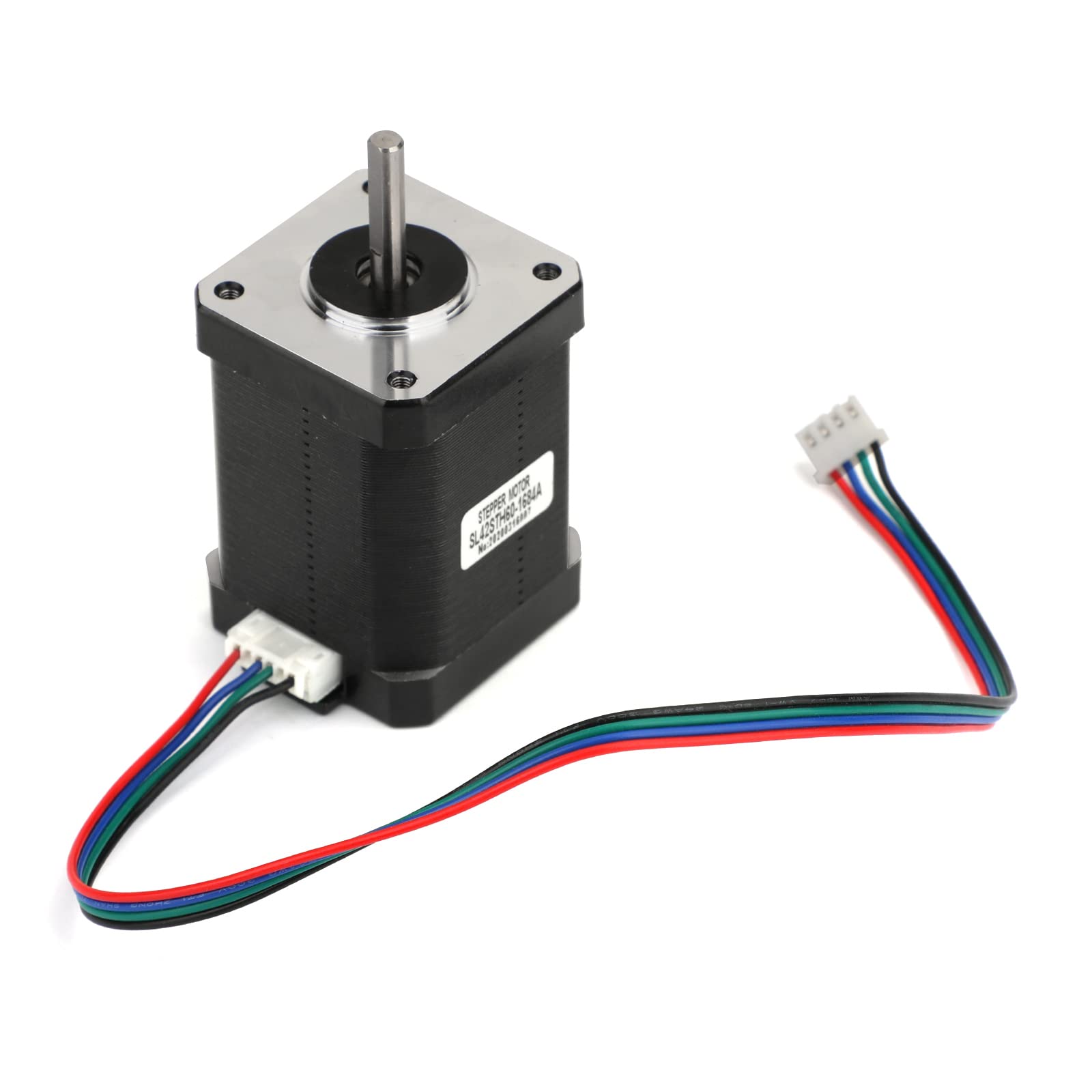 Topteng Nema 17 Stepper Motor 17oz-in 1.7A 12V/24V 42x60mm 1.8° Step Angle - High Torque Precision Motor for 3D Printers, CNC Machines, Robotics & DIY Projects
