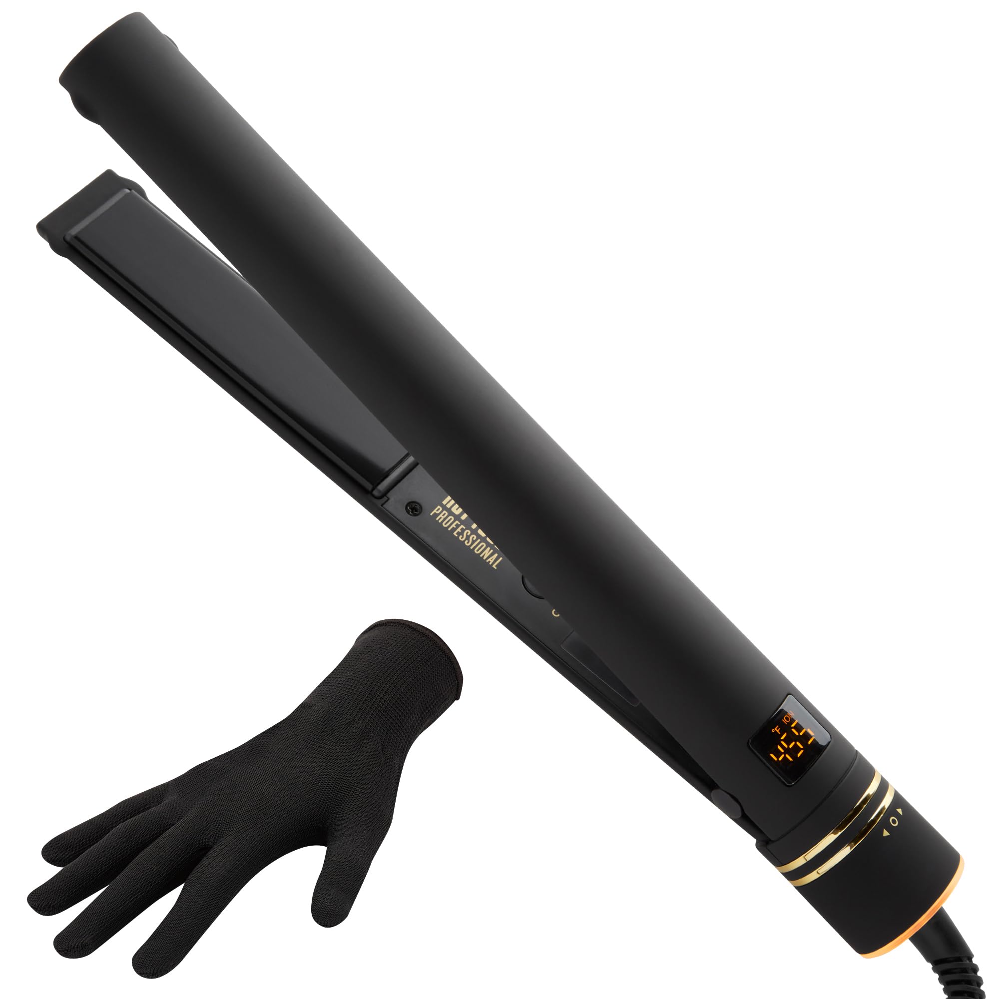 Hot Tools Black Gold Evolve Ionic Salon Hair Straightener - 1