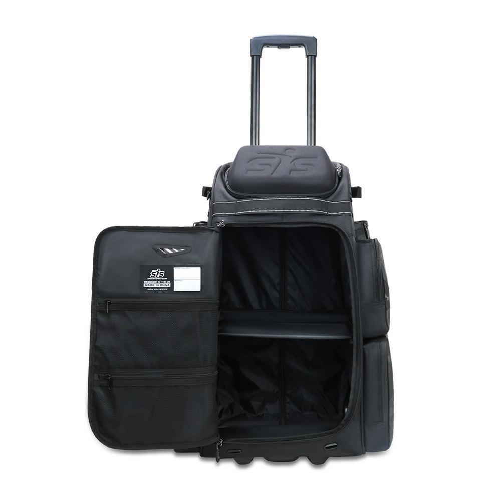 2025 Smash Ops Lil' Guerrilla Hybrid Roller/Bat Pack Bag - Black Camo | Durable Baseball & Softball Equipment Bag for Players & Coaches | Perfect for Games, Practice & Travel