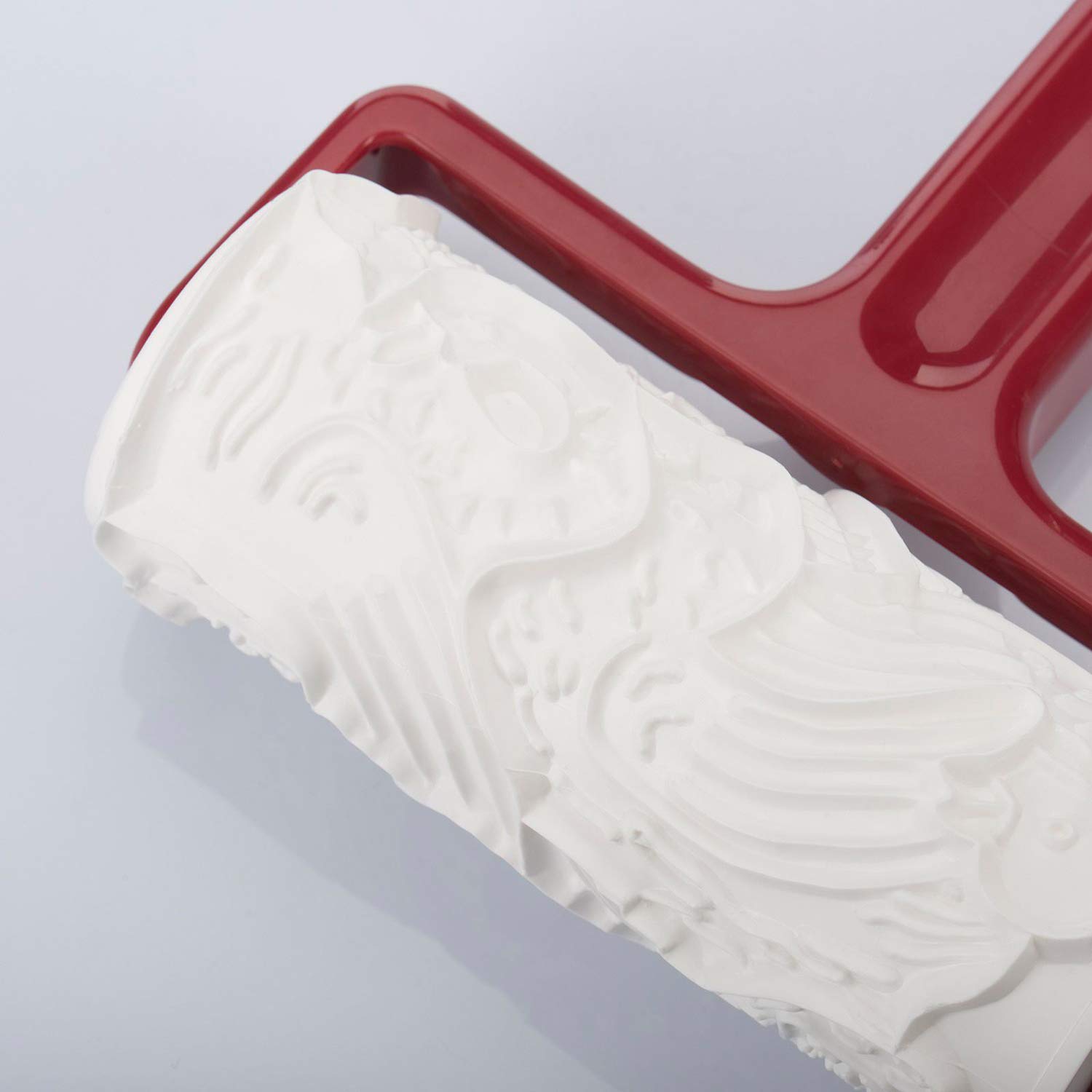 Westmark Cooky Roller - Premium Stainless Steel Dough Roller for Baking Cookies, Pastries & Pies (Red/White) - Perfect for Holiday Baking, Homemade Desserts & Kitchen Gifts