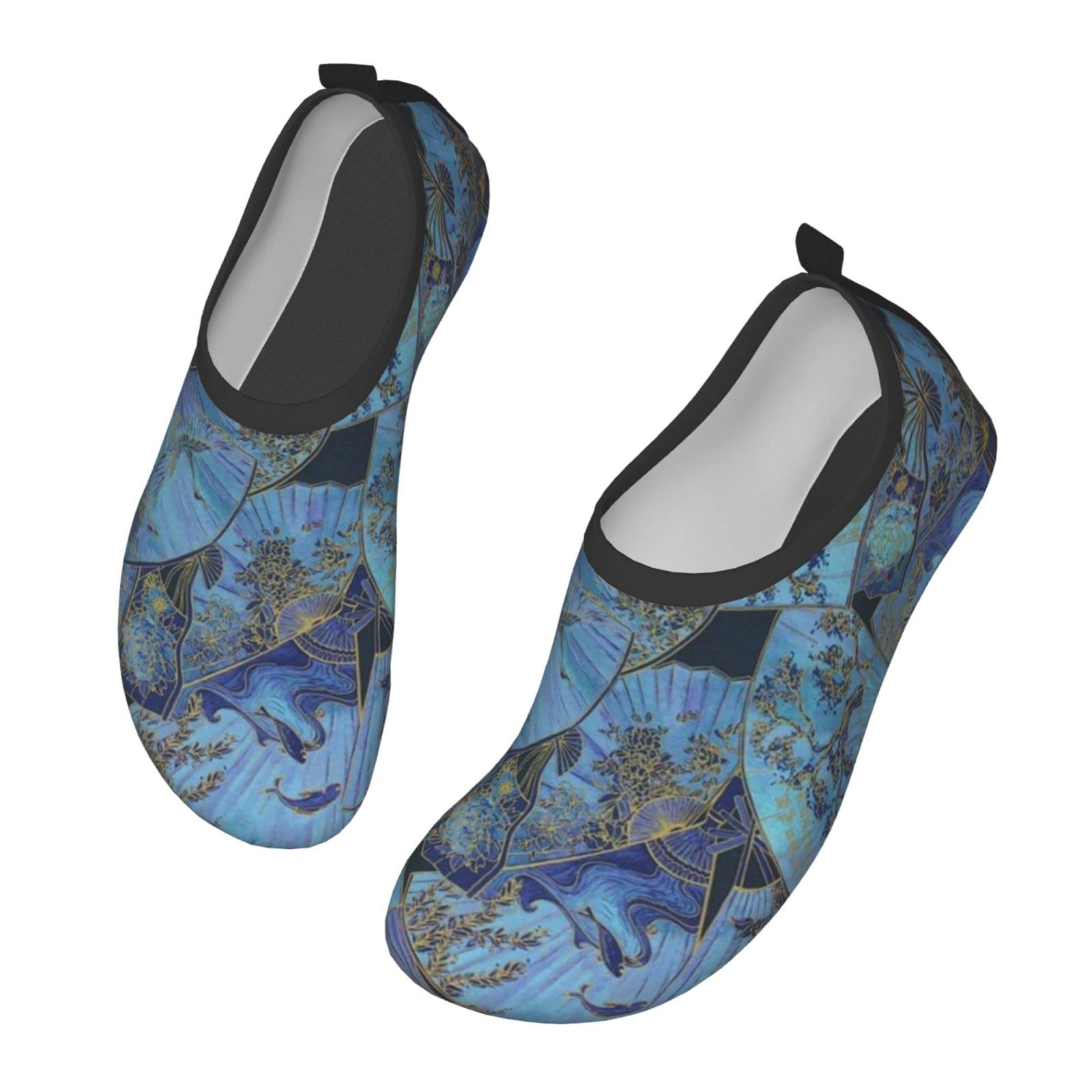 Easter Decorations | Native American Folk Style Water Shoes for Women & Men | Barefoot Quick-Dry Aqua Socks for Beach, Swim, Surf, Yoga & Exercise | Perfect for 4th of July, Summer Vacations & Water Sports