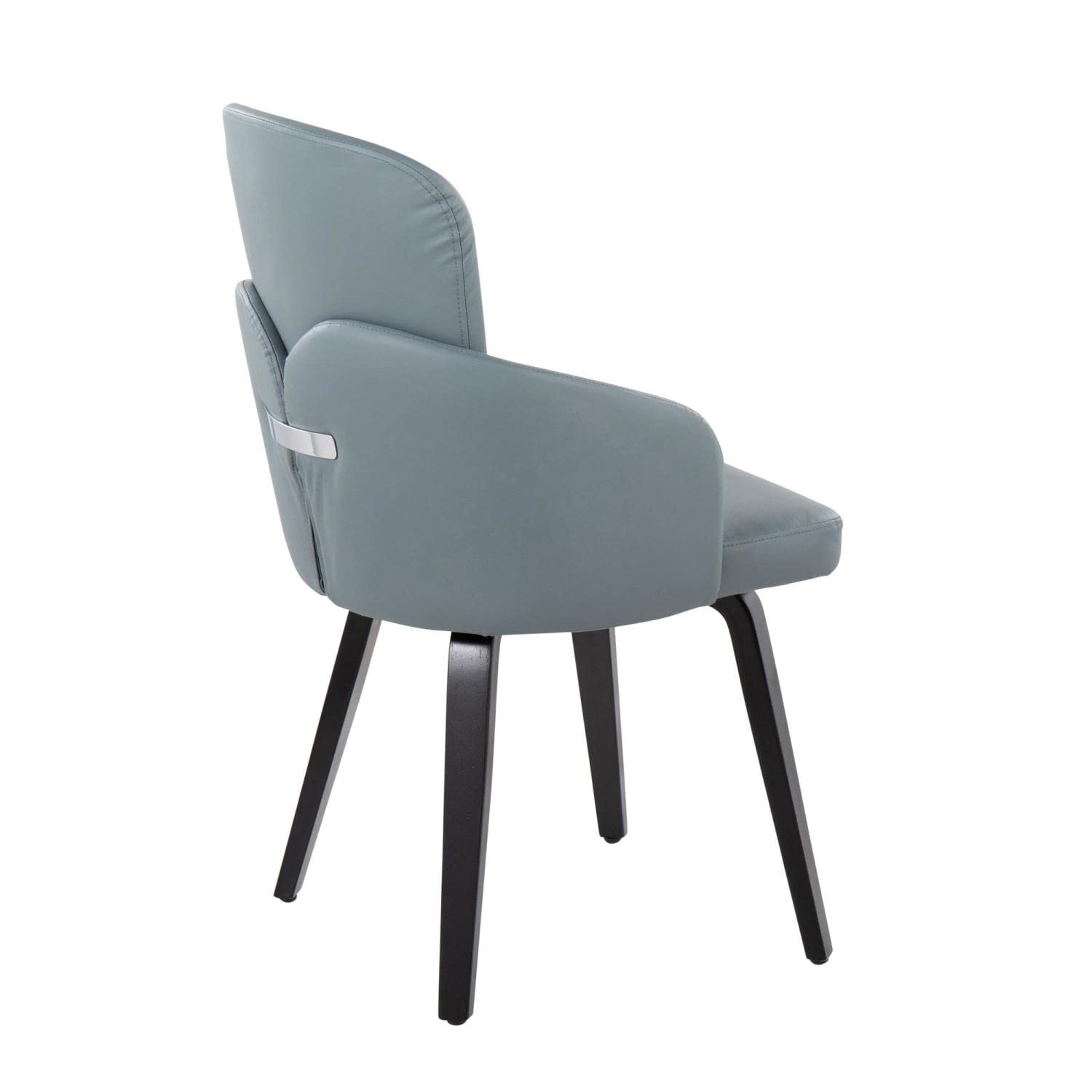 LumiSource Dahlia Upholstered Dining Chairs Set of 2 - Modern Kitchen Chairs for Dining Table, Comfortable Contemporary Seating for Home, Restaurant & Office Use