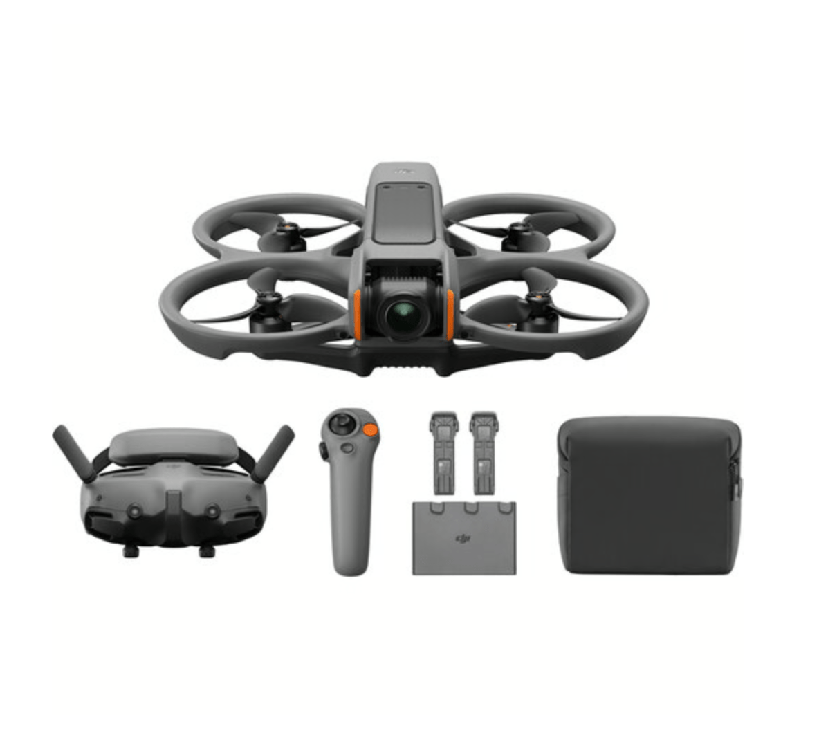 DJI Avata 2 Fly More Combo with 3 Batteries - FPV Drone with 4K Camera, Long Flight Time & Smart Controller - Perfect for Aerial Photography, Travel Adventures & Outdoor Exploration