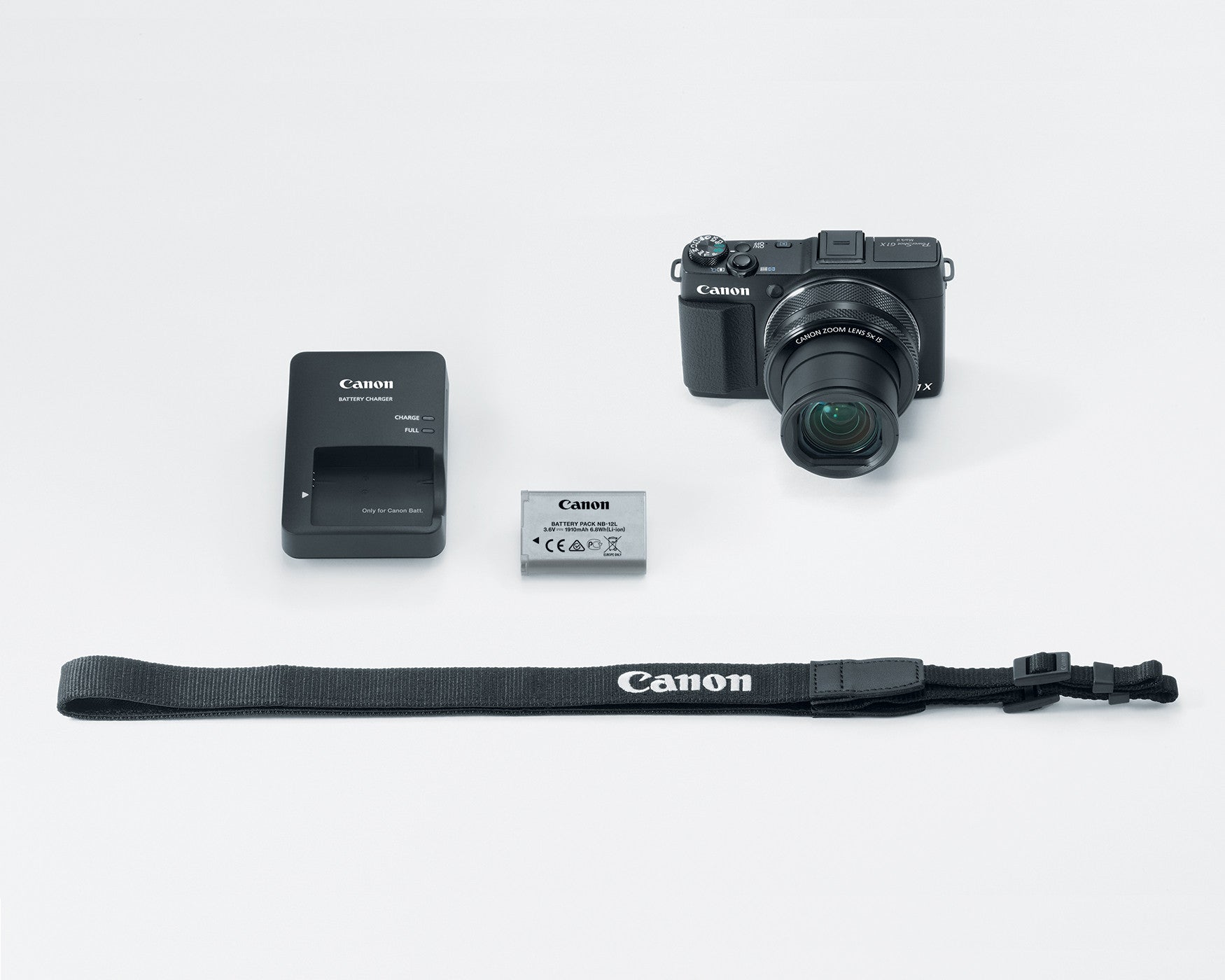 Canon Powershot G1 X Mark II Digital Camera - 20.2MP, 5x Optical Zoom, Wi-Fi, NFC | Perfect for Travel Photography, Vlogging & Professional Shots