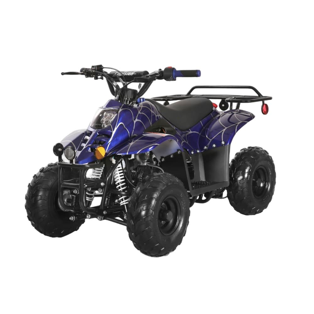 Venom Moccasin 110cc ATV - Fully Automatic Gas-Powered Quad Bike for Adults & Teens - Perfect for Off-Road Trail Riding, Farm Work & Backyard Fun