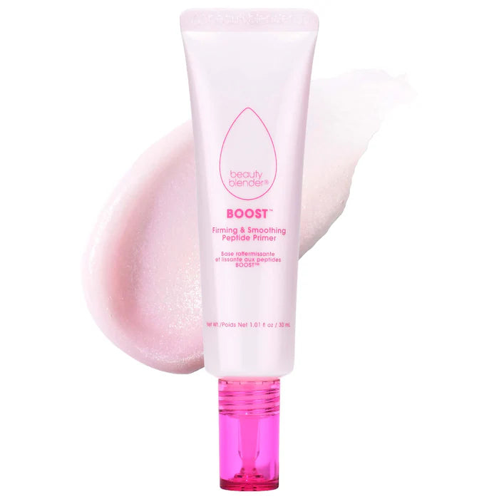 BOOSTâ¢ Primer 18 Hour Firming & Smoothing Peptide + Ceramide Face Primer - Long-Lasting Makeup Base for Flawless Skin | Perfect for Daily Use, Special Occasions & Photo Shoots