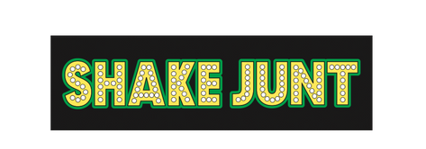Shake Junt Stretch Logo Sticker - Premium Vinyl Decal for Skateboards, Laptops & Cars - Durable, Waterproof Stickers for Outdoor & Indoor Use