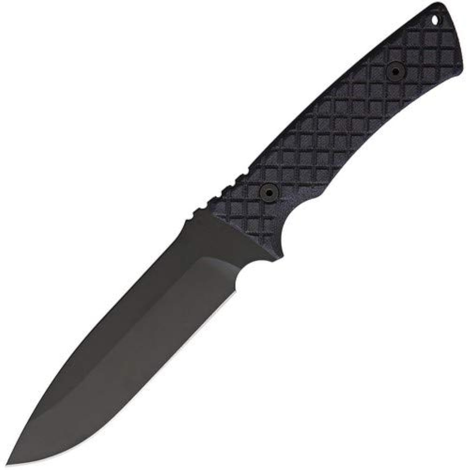 Spartan Blades SBSL003BKBK Damysus Fixed Blade Knife - Tactical Survival Knife for Outdoor Camping, Hunting & Bushcraft | High Carbon Steel Blade with Ergonomic Grip