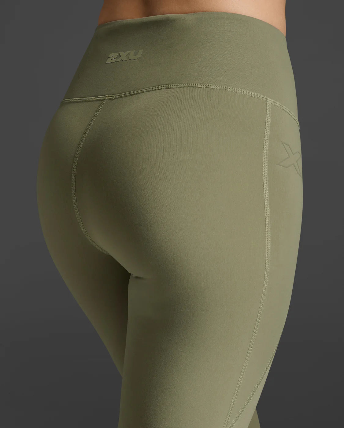 FormSoftTouch High Rise Compression Tights for Women - Hunter Green | Yoga, Running, Workout & Gym Leggings