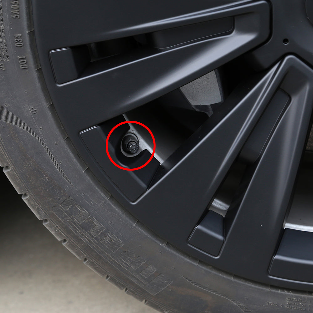 EVBASE 19 Inch Tesla Model Y Turbine Wheel Covers - 4PCS Matte Black Sport Rims for Model X Version | Enhance Style & Protect Alloy Wheels | Perfect for Daily Commuting & Road Trips