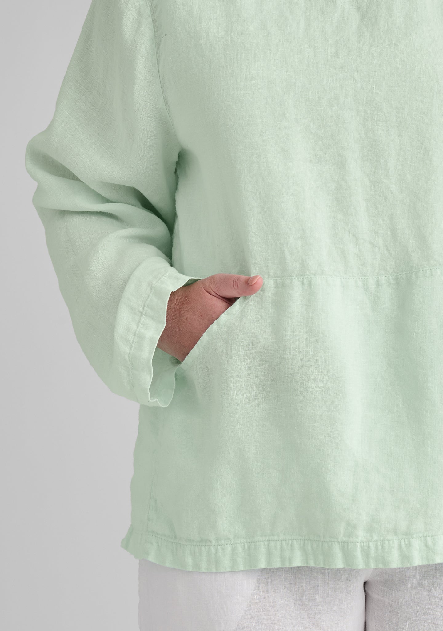 Premium Linen Hooded Shirt for Men & Women - Soft Breathable Pullover Hoodie for Casual Wear, Outdoor Activities & Loungewear