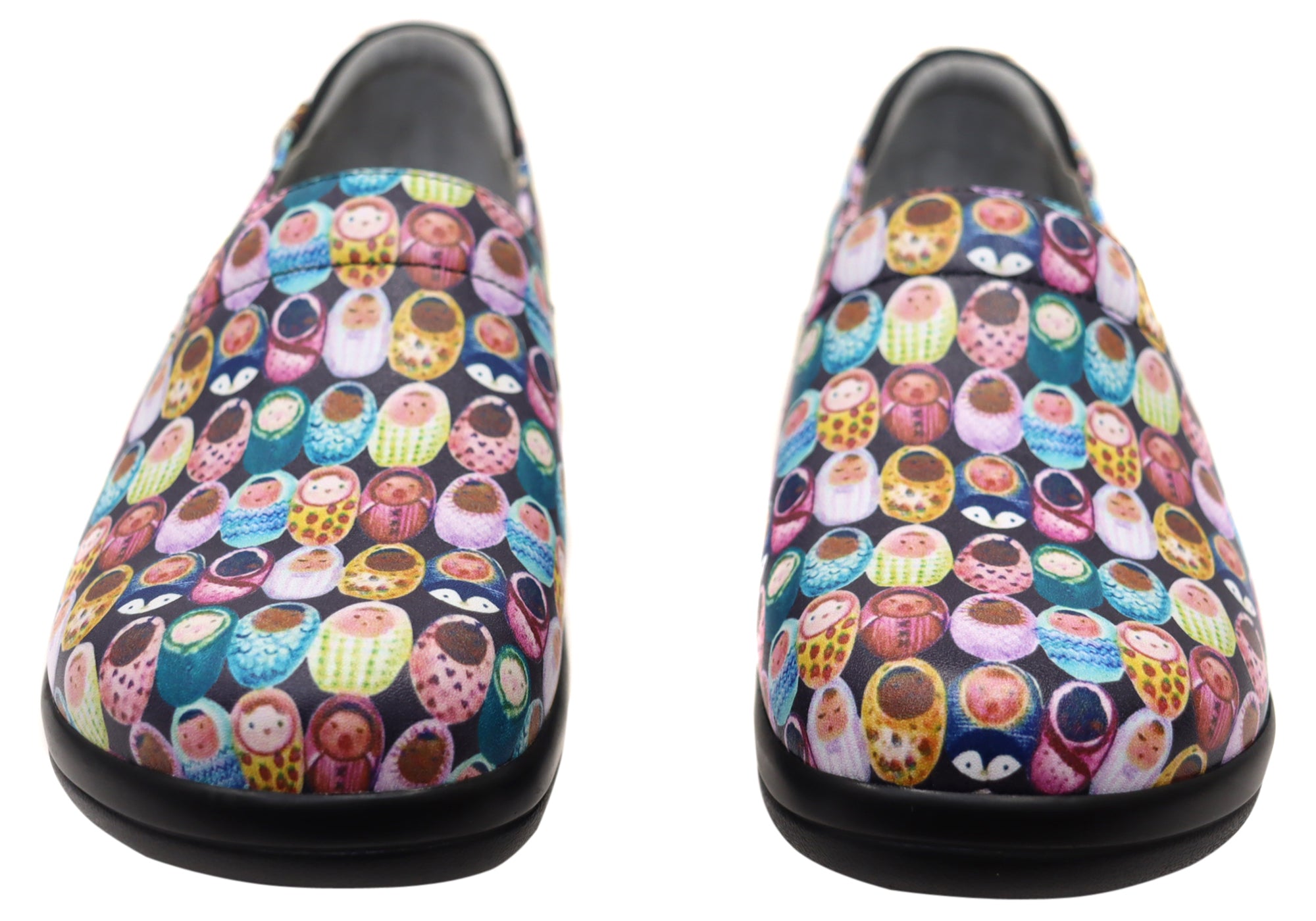 Alegria Keli Women's Comfortable Leather Slip-On Shoes - Perfect for Nurses, Teachers & All-Day Wear