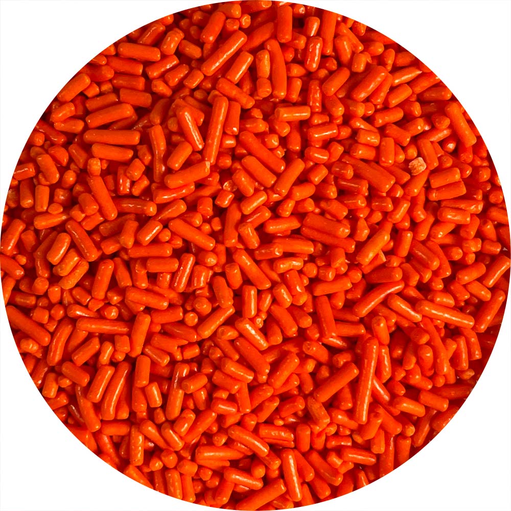 DecoPac Orange Sprinkles - 26oz Tub for Cake Decorating, Cupcake Toppings & Dessert Garnish | Baking Supplies & Party Decor