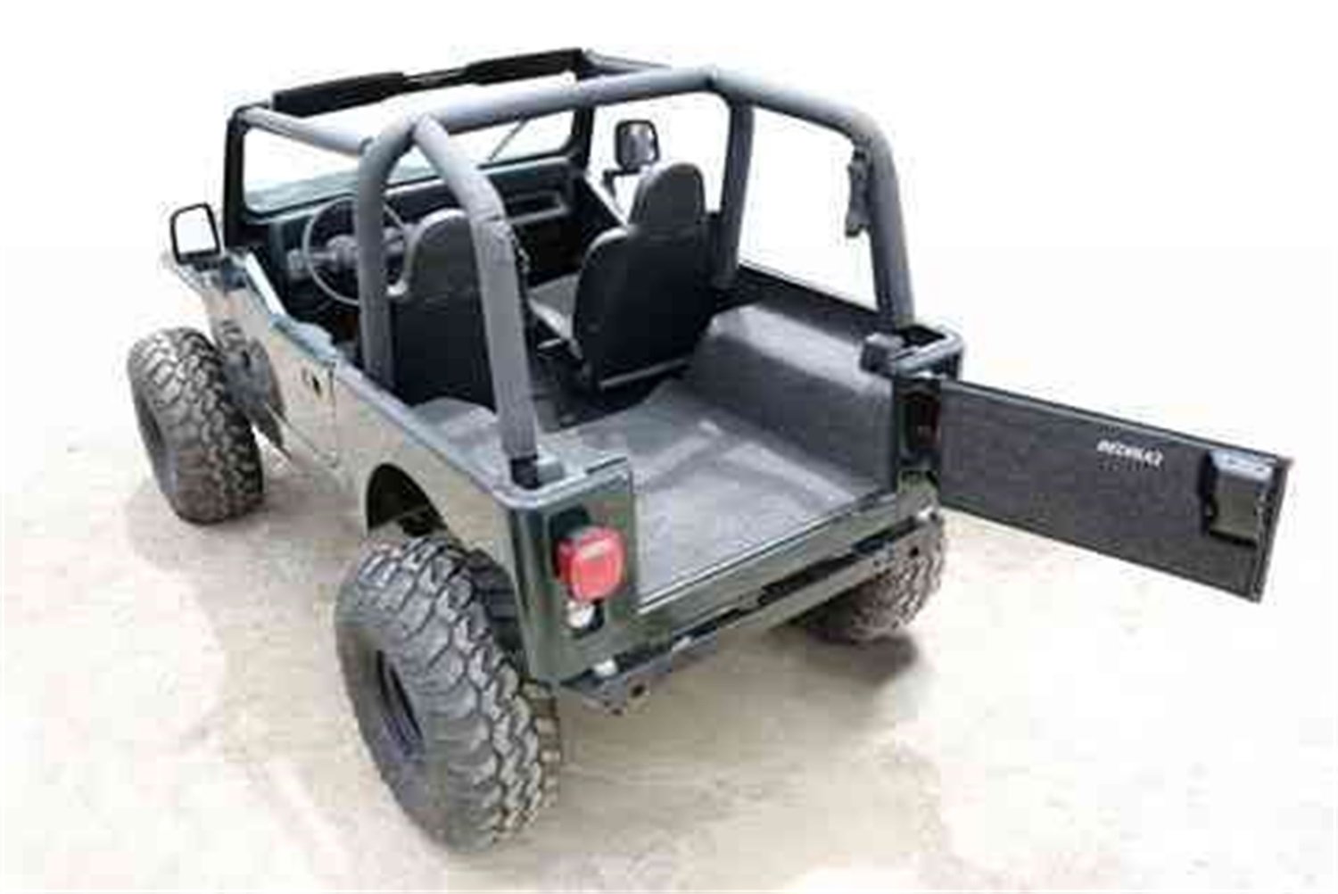 BedRug Jeep Combo Kit - CBRYJ87 for 1987-1995 Jeep Wrangler YJ (Includes Front & Cargo Kit) | Durable Bed Liner for Off-Roading, Camping & Truck Protection