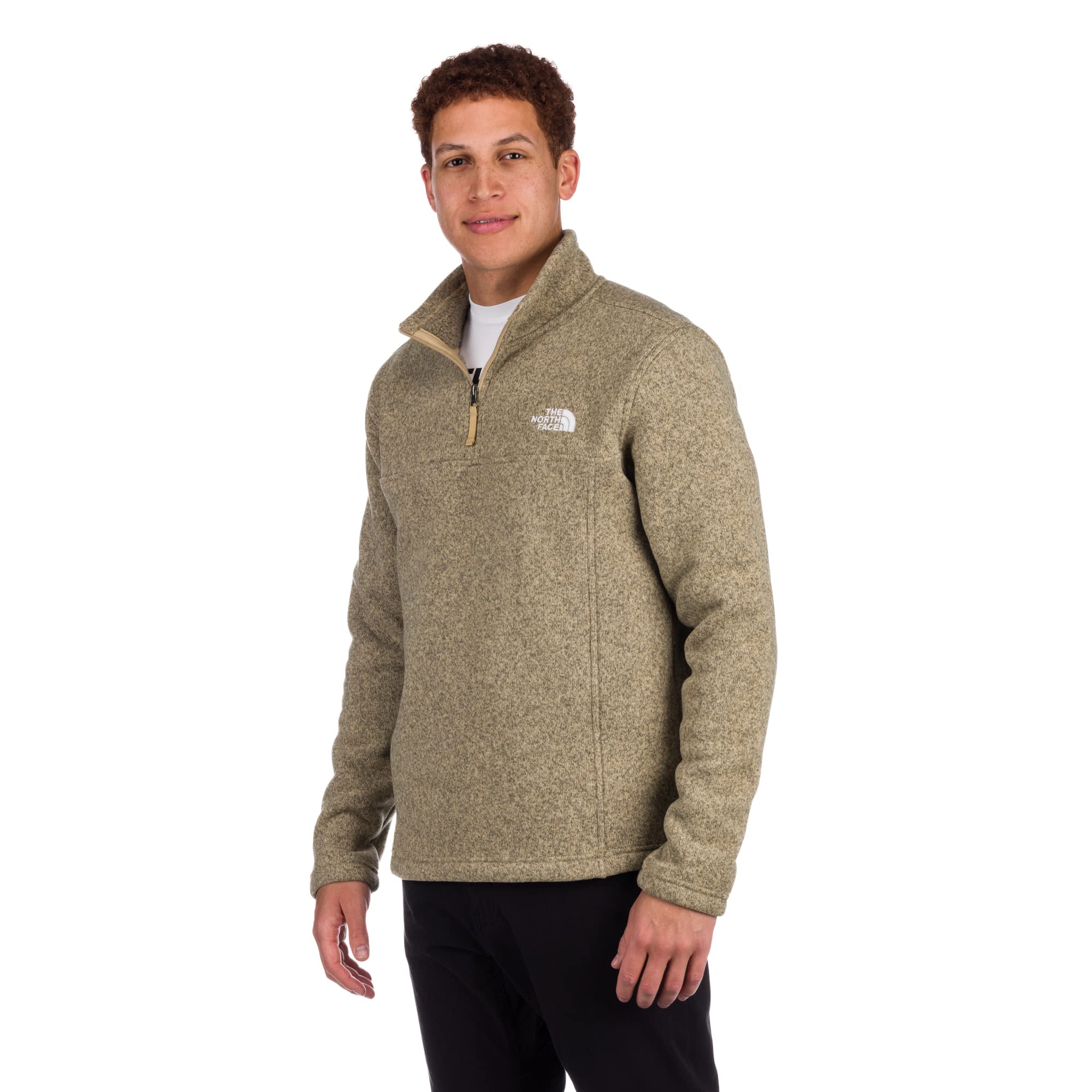 The North Face Men's Tsillan 1/4 Zip Sweatshirt - Lightweight Fleece Pullover for Hiking, Camping & Outdoor Activities