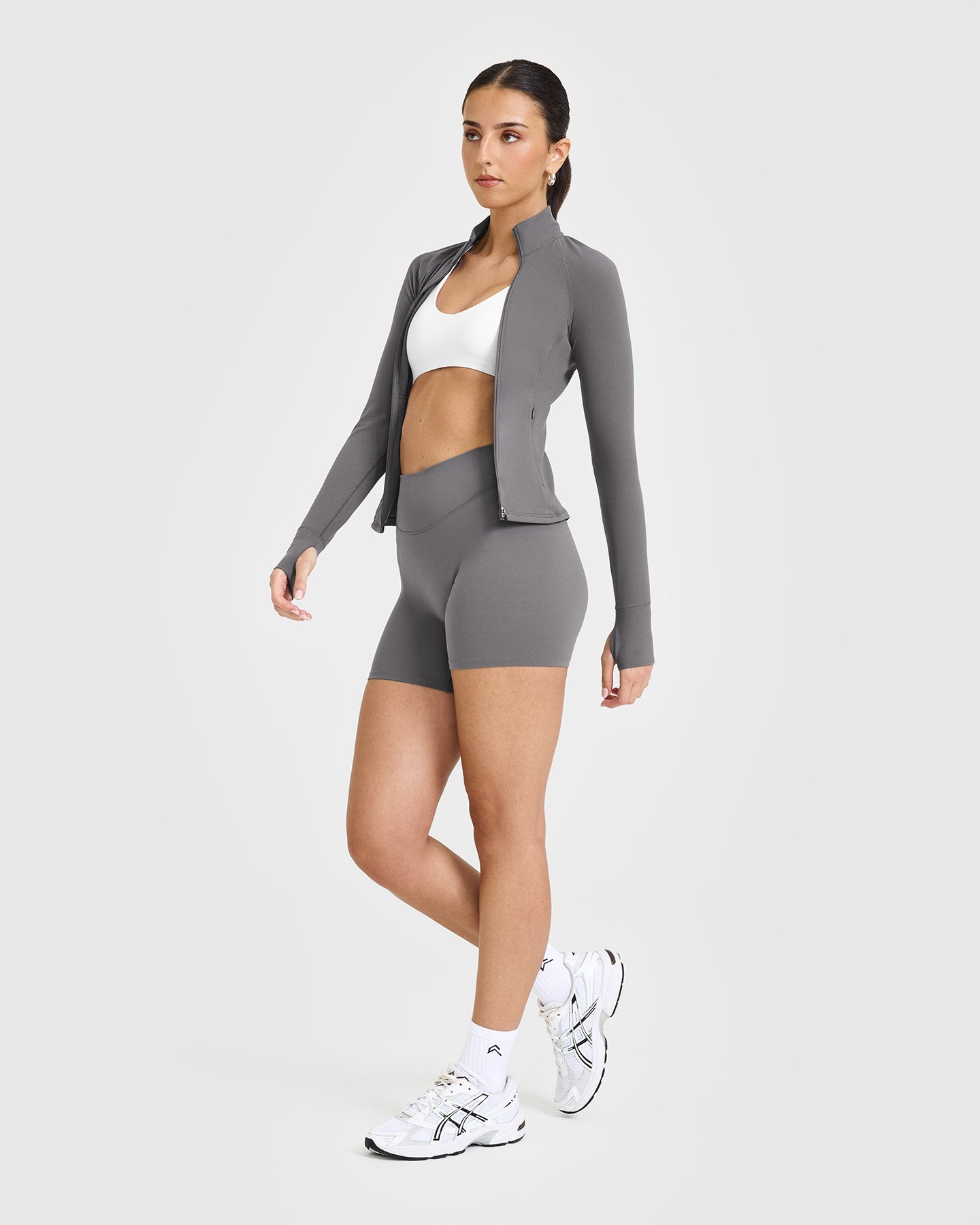 SoftMotion™ Lightweight Jacket for Men & Women - Ash Grey | Comfortable & Stylish Outdoor Wear for Hiking, Travel & Casual Use