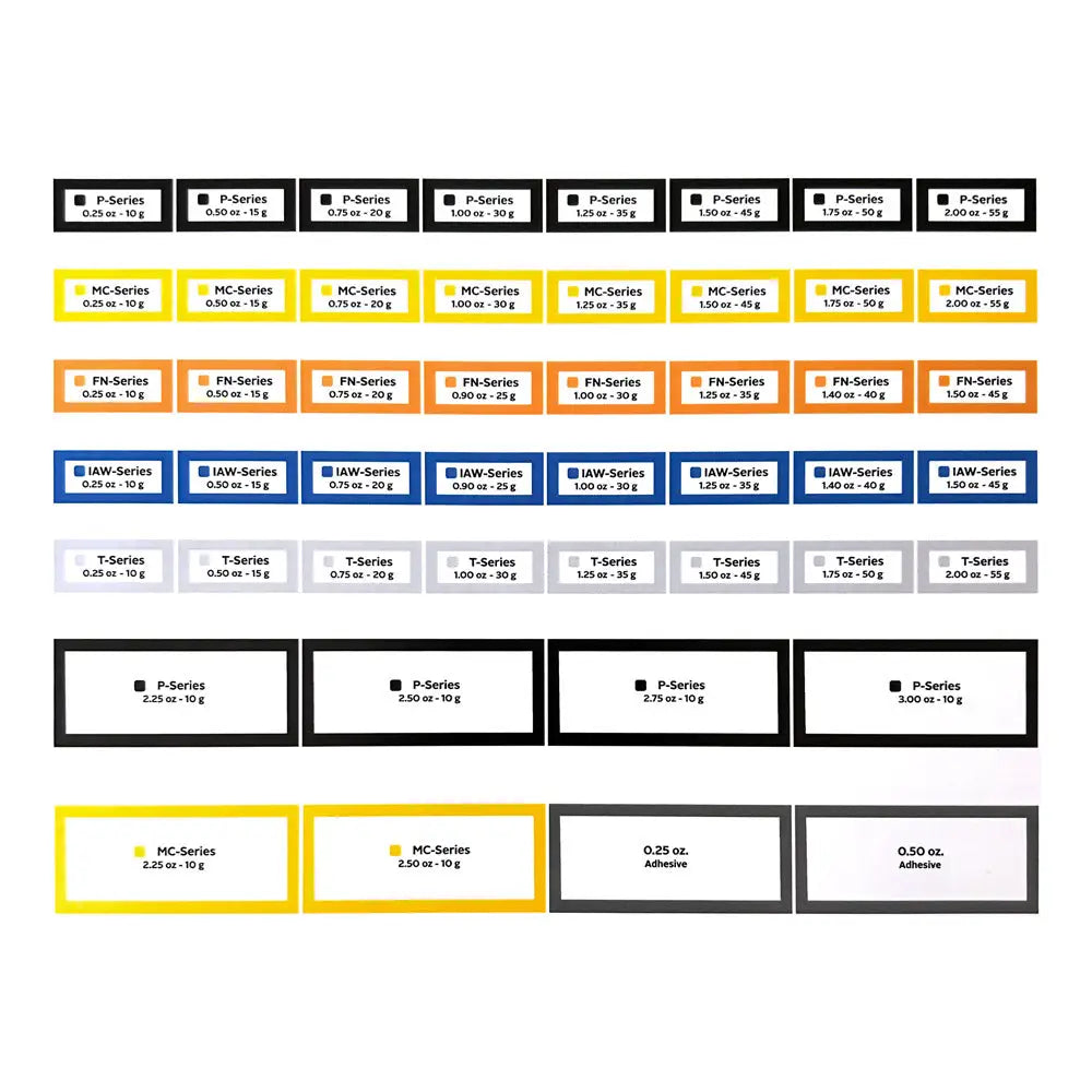 AA 74 075 Master Wheel Weight Assortment Kit - 2,637 Lead Pieces for Perfect Wheel Balancing | Ideal for Auto Shops, Tire Balancing & Vehicle Maintenance