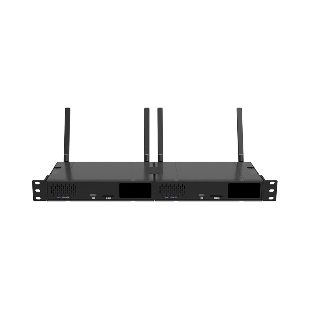 Magewell Ultra Encode AIO Live Media Encoder - Professional Streaming & Recording Device for Live Broadcasts, Webinars, and Video Production