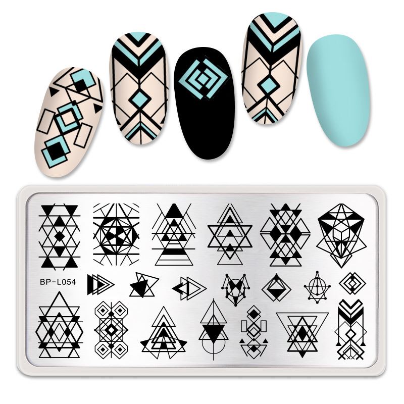 Born Pretty Nail Art Stamping Plates - Professional DIY Nail Design Kit for Salon & Home Manicures | Perfect for Parties, Weddings & Special Occasions