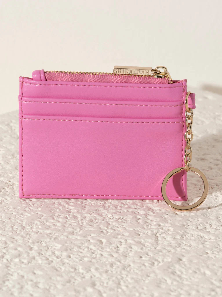Charlie Card Holder in Bubblegum Pink - Stylish & Durable RFID Blocking Wallet for Commuters, Travel & Everyday Use