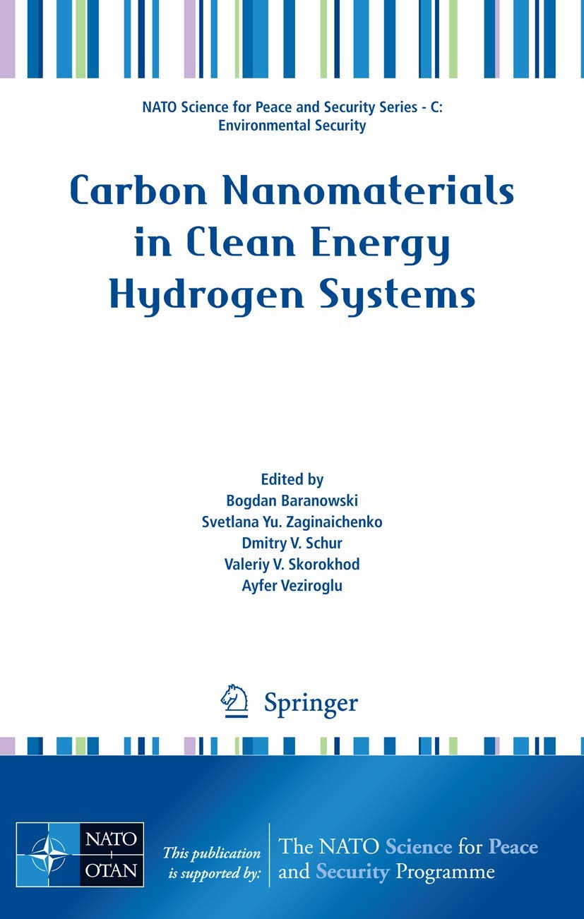 Carbon Nanomaterials for Clean Energy Hydrogen Systems - NATO Science for Peace & Security Environmental Series | Advanced Hydrogen Storage & Renewable Energy Applications