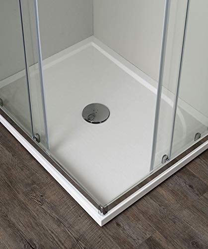 65x86cm Hydra Box Sliding Corner Shower Door - Clear Glass for Modern Bathroom Design | Perfect for Small Spaces & Luxurious Bathrooms
