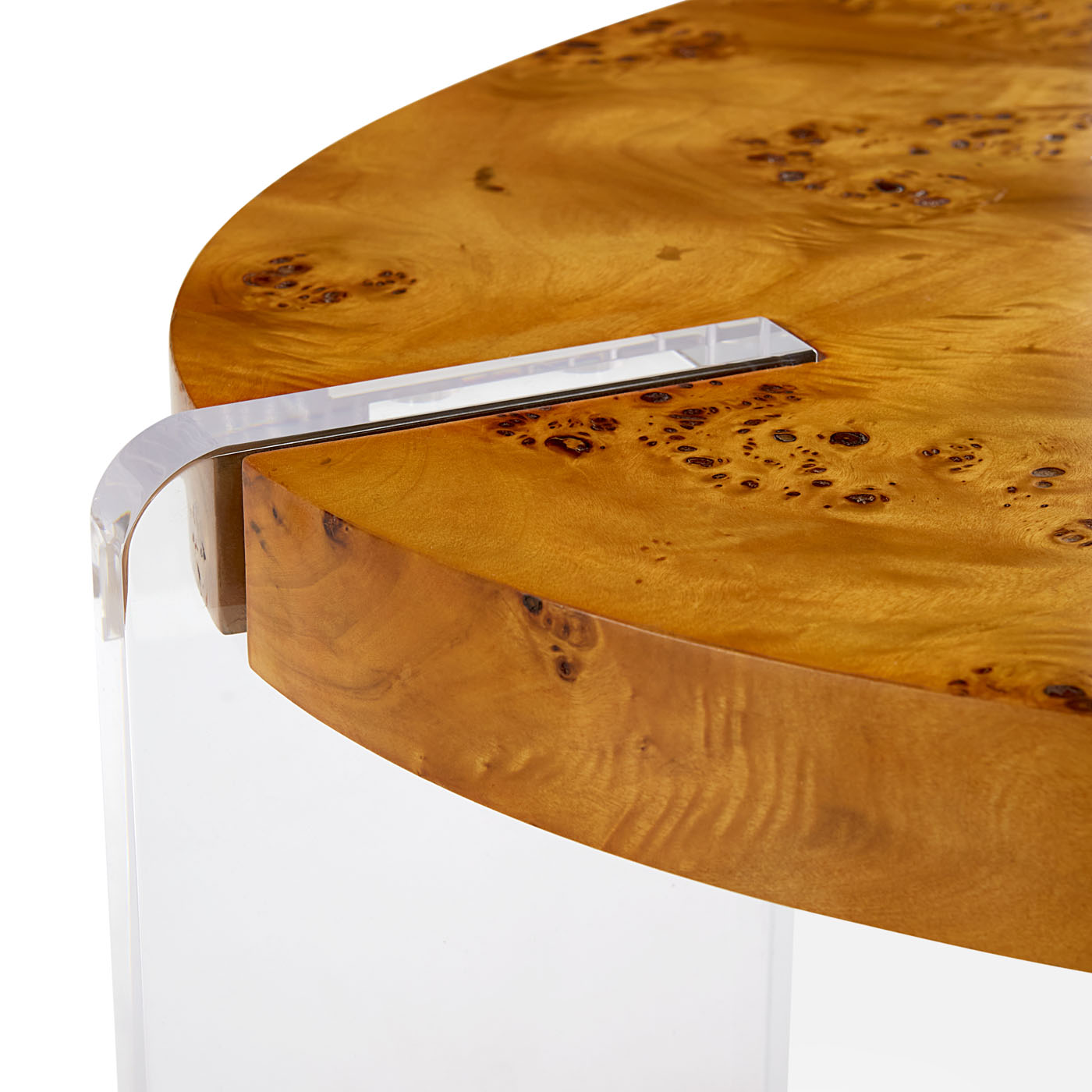 Modern Oval Cocktail Table - Stylish & Durable Coffee Table for Living Room, Lounge, or Office - Perfect for Entertaining & Relaxing