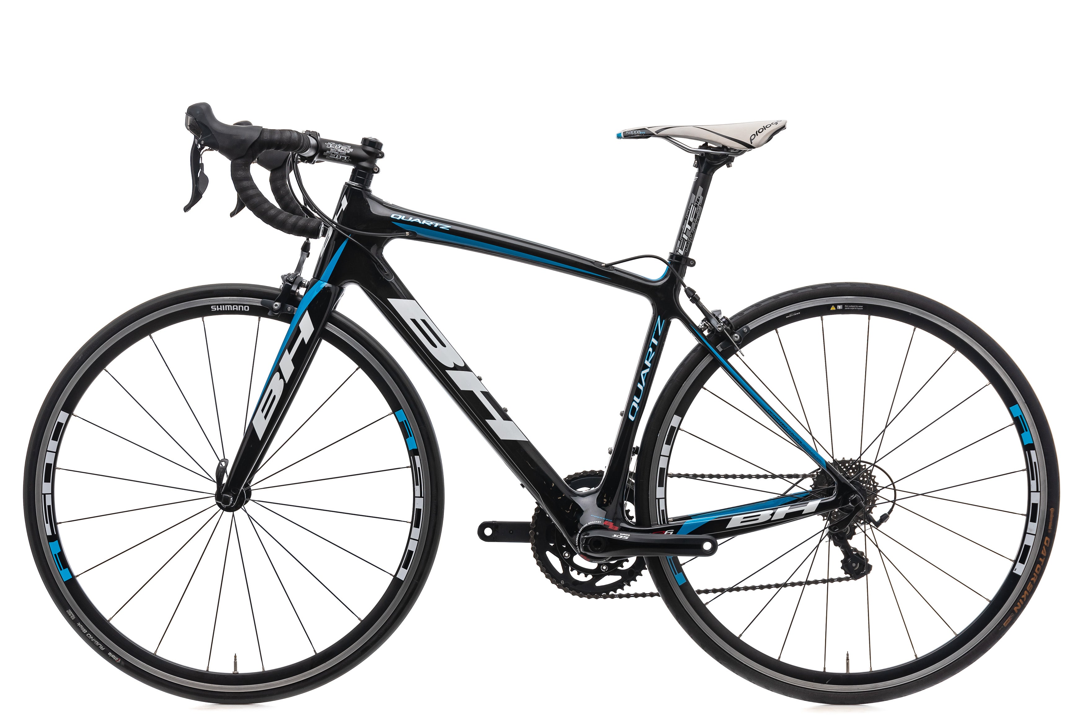 BH Quartz 105 Road Bike 2014 - Medium Size Aluminum Frame Bicycle with Shimano 105 Groupset for Commuting, Fitness & Road Cycling