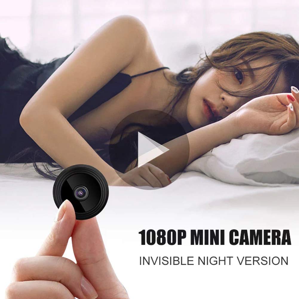 FUGAPNOE WiFi Baby Monitor & Pet Camera - 1080P HD Wireless Security Camera with Night Vision for Home, Nursery, and Pet Surveillance - Indoor Mini Camera for Baby Safety & Pet Monitoring