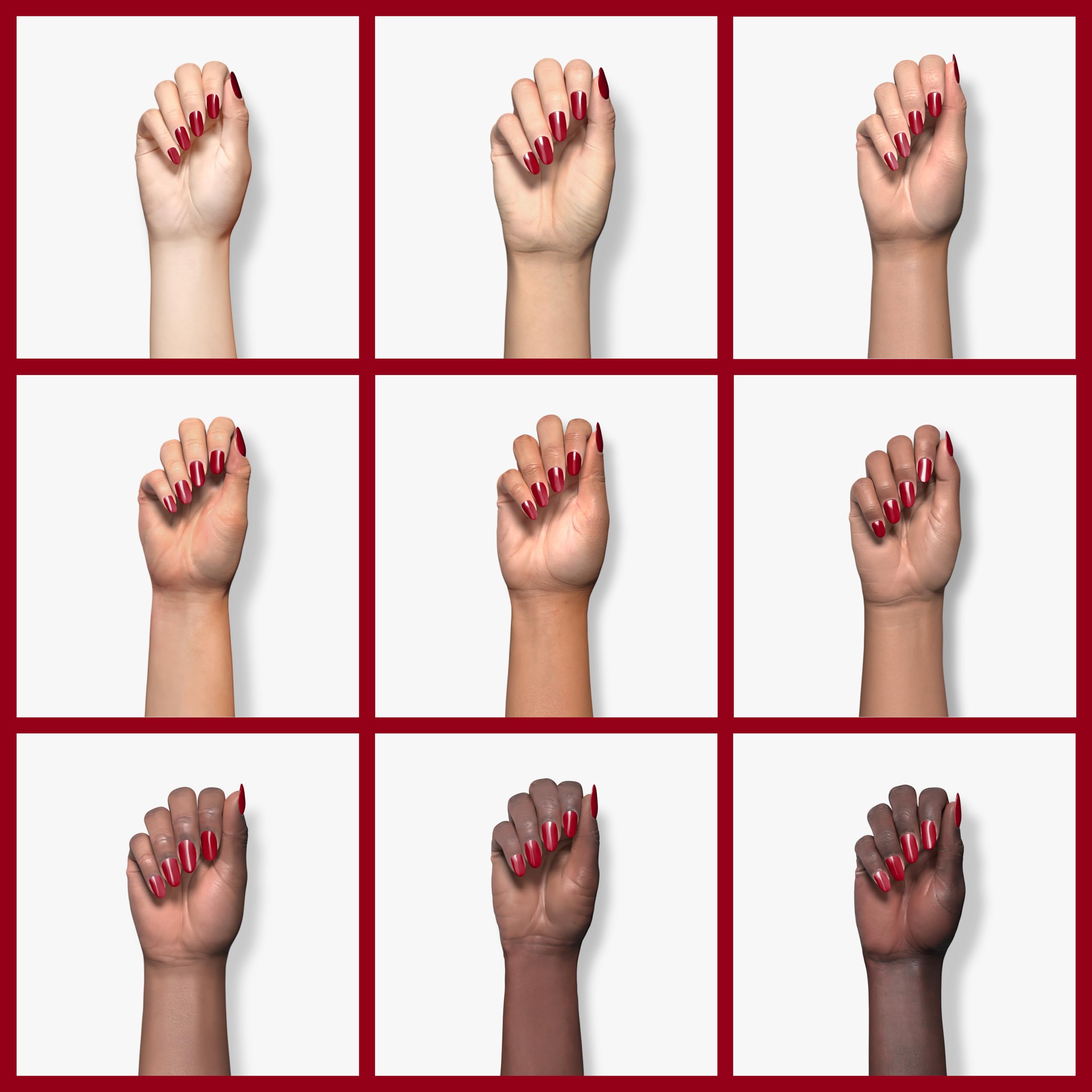 Aokitec Classic Red Nail Dipping Powder - 1oz Odor-Free & Long-Lasting French Manicure System for Salon & DIY Home Nail Art | Perfect for Christmas, Parties & Special Occasions