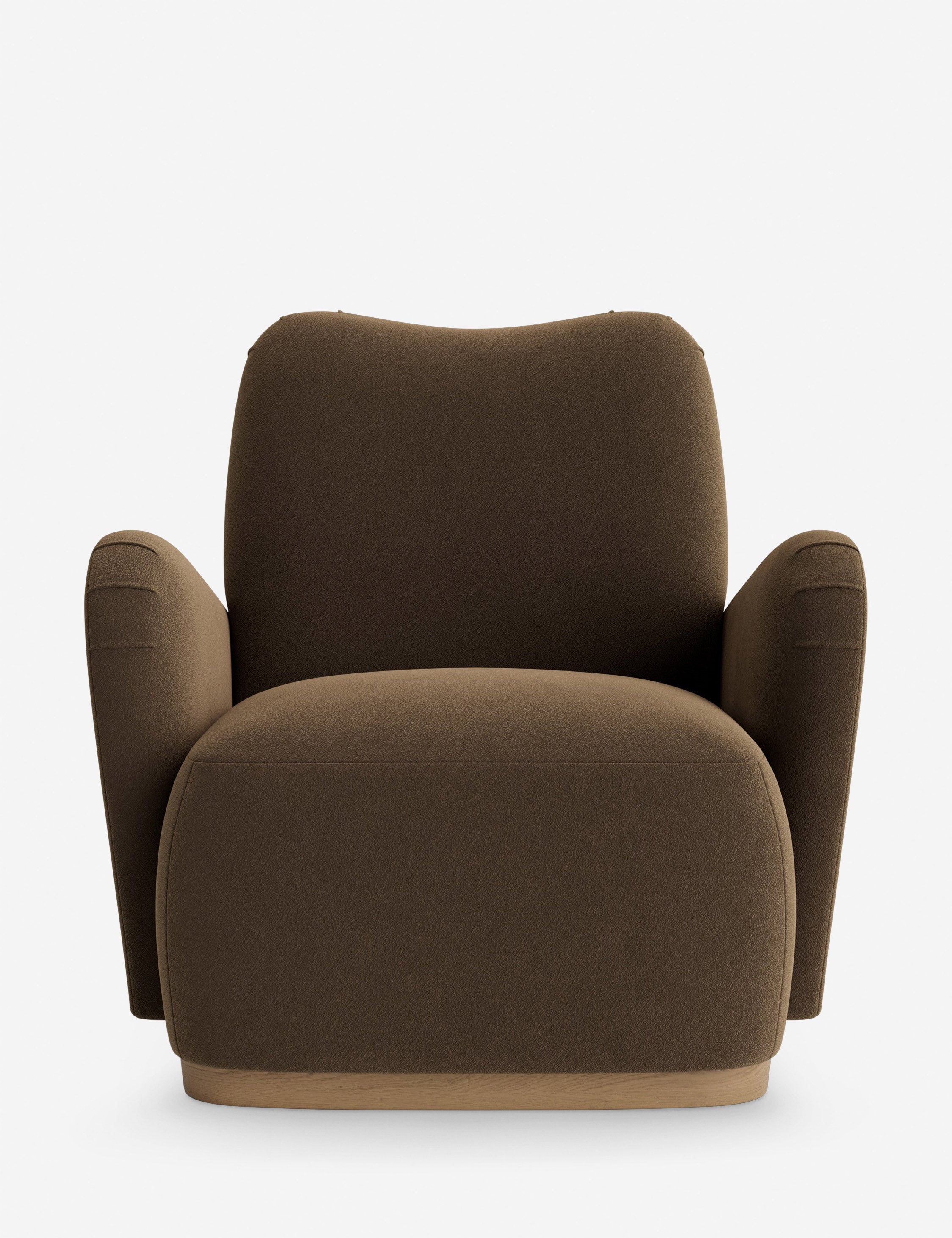 Modern Bei Accent Chair by DISC Interiors - Mid-Century Inspired Lounge Chair for Living Room, Bedroom & Office Decor