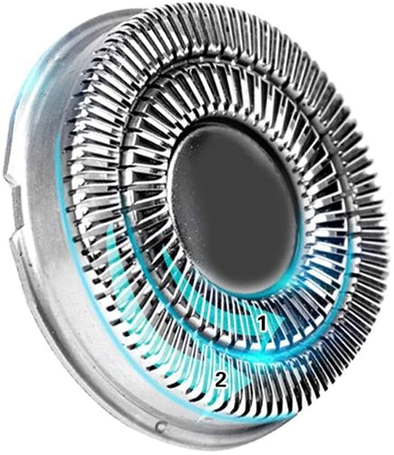 Best Electric Razor for Men - Rechargeable Rotary Shaver with Washable Shaving Head, 1.5H Fast Charging & 4D Floating Head - Perfect for Travel, Business & Daily Grooming