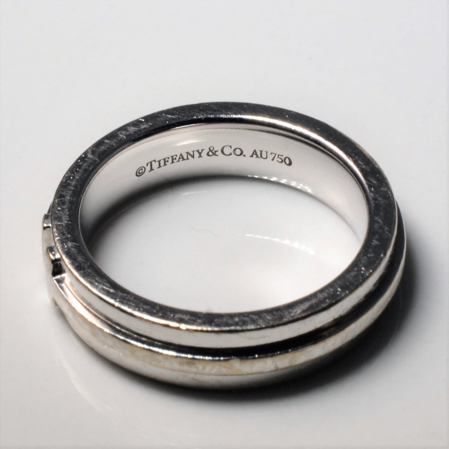 Tiffany & Co. Narrow T Ring in Sterling Silver - Size 4.25 - Elegant Minimalist Jewelry for Women, Perfect for Everyday Wear, Gifts & Special Occasions