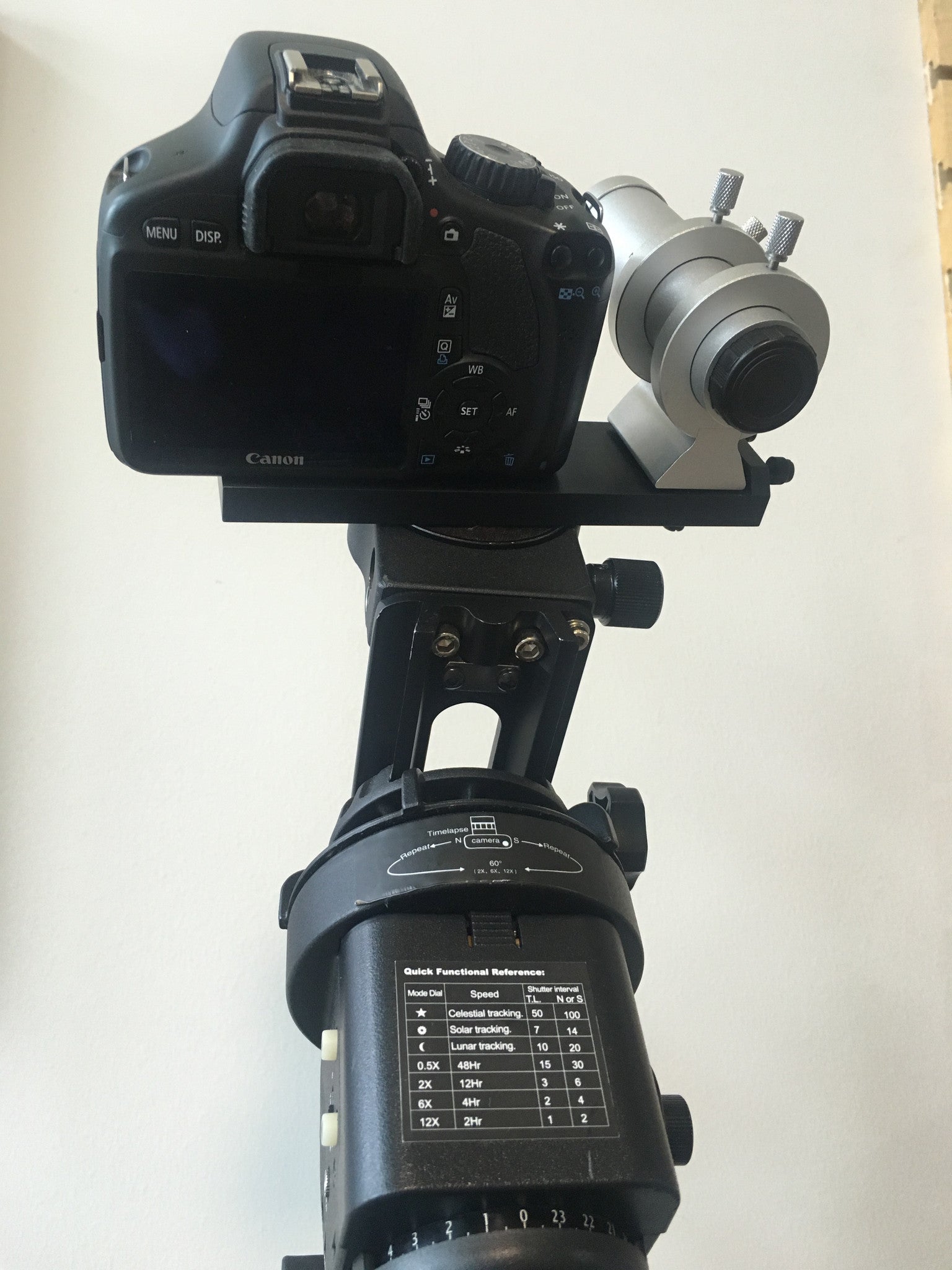 Star Adventurer DSLR Side by Side Guiding Plate - Precision Telescope Mount Accessory for Astrophotography & Night Sky Photography